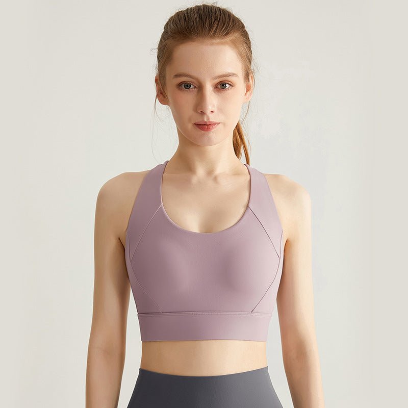 Women's High - strength Shock - absorbing Integrated Sports Bra - DEWI workout Accessories