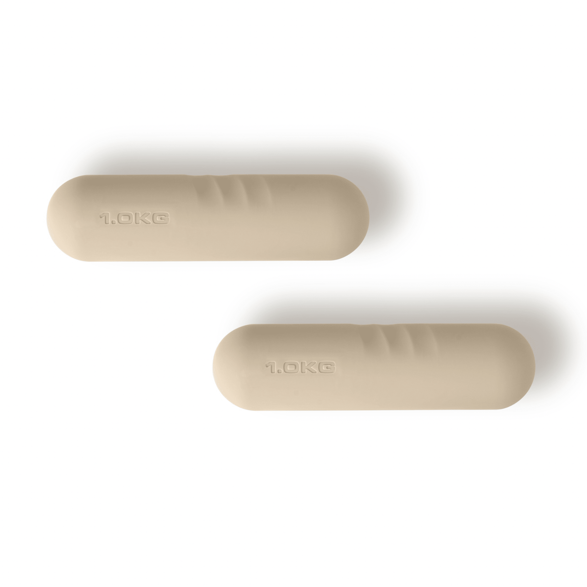 ⚡️ DEWI Fitness Weights Oat milk - 2kg pair - DEWI workout Accessories