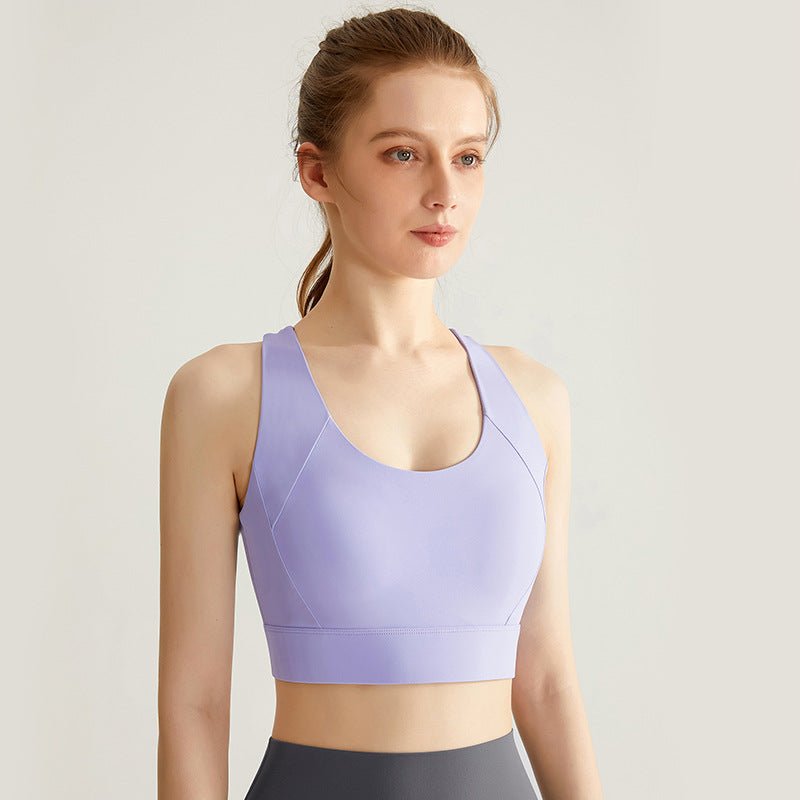 Women's High - strength Shock - absorbing Integrated Sports Bra - DEWI workout Accessories