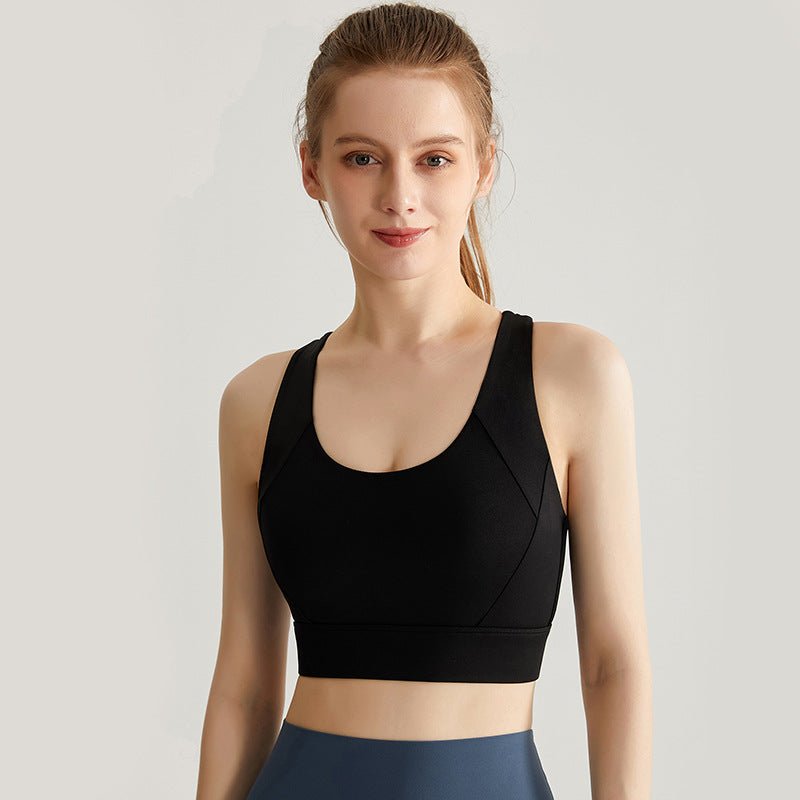 Women's High - strength Shock - absorbing Integrated Sports Bra - DEWI workout Accessories