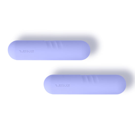 ⚡️ DEWI Fitness Weights - Lilac 3kg pair